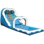 inflatable backyard water slide